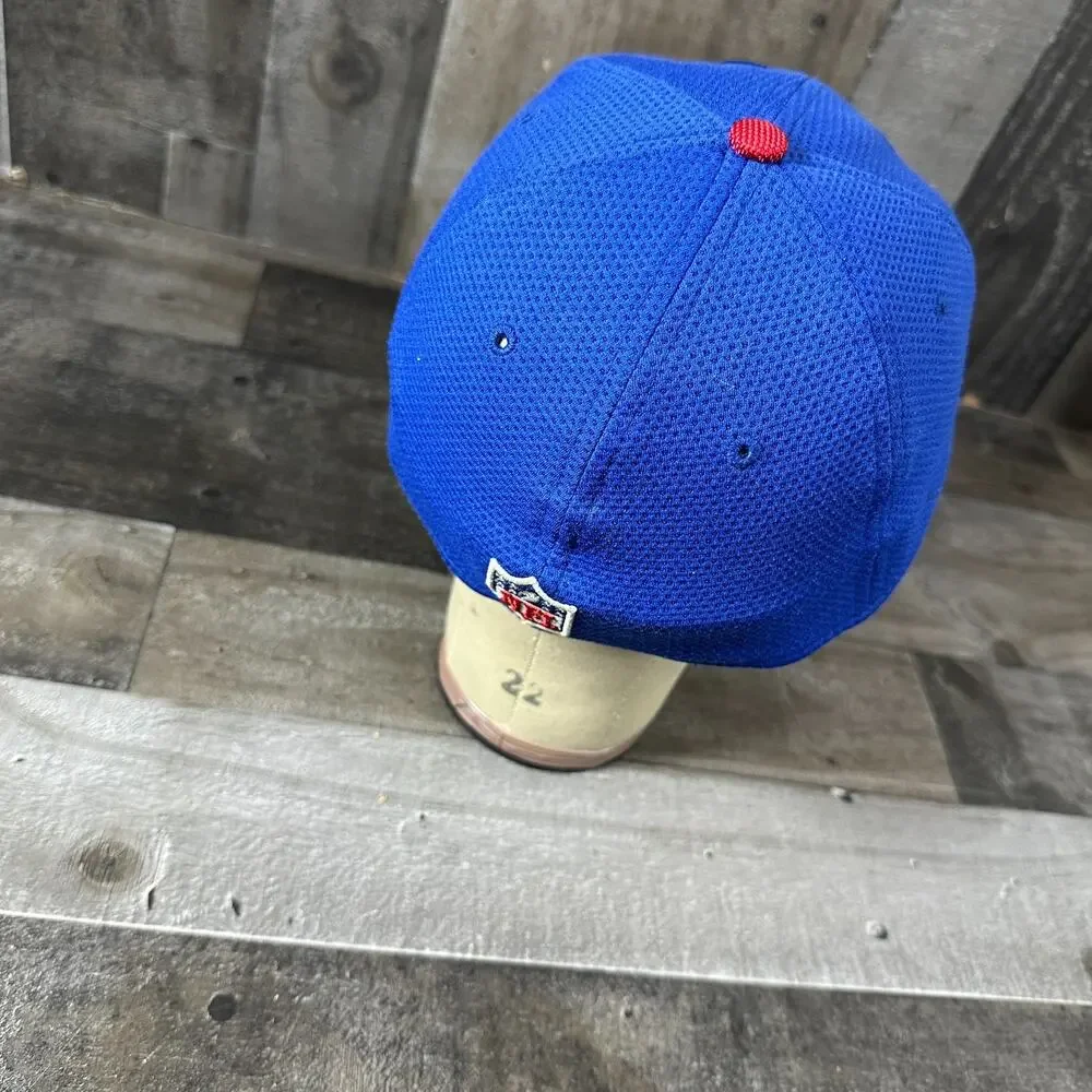 Buffalo Bills Hat S/M‎ Blue New Era 39THIRTY NFL Fitted Asymmetrical